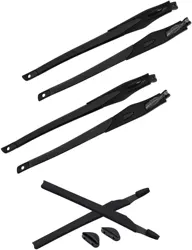 Glintbay Vervanging Twee Sets Tempels Armen En Sokkenkits Voor Eikley Crosslink Sweep Pro Switch Bril