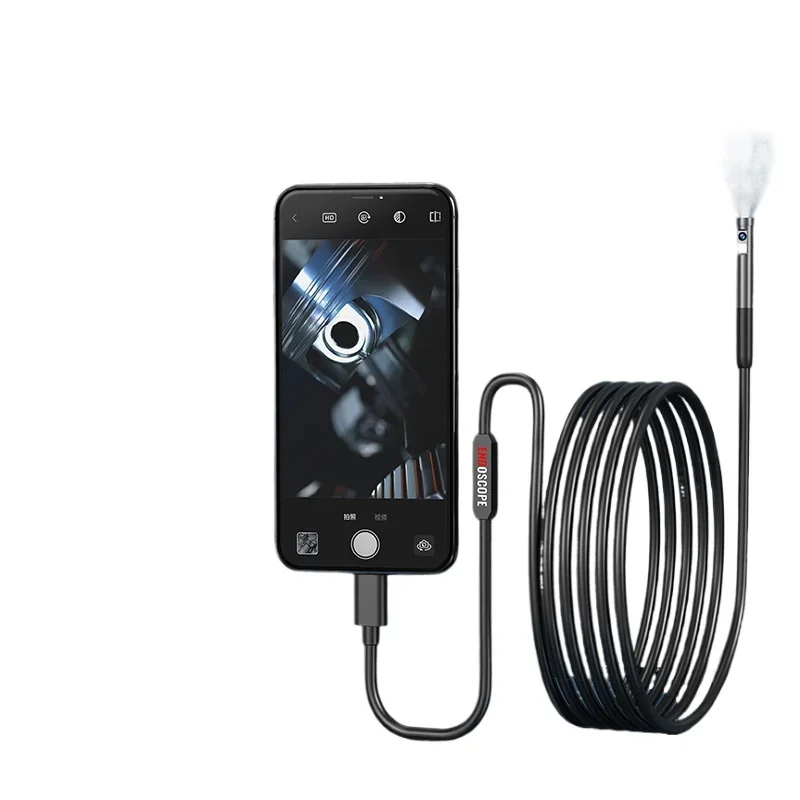 Dual Lens 2 million Detection WF Endoscope Auto Repair Industrial Pipe Mobile Phone Android Apple Auto Repair Special