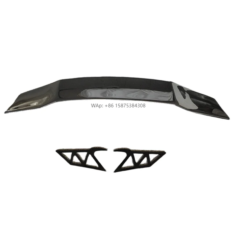 

for Huracan LP580 LP610 Carbon Fiber D-Style Rear Trunk Spoiler Wing Body Kit Perfect Condition