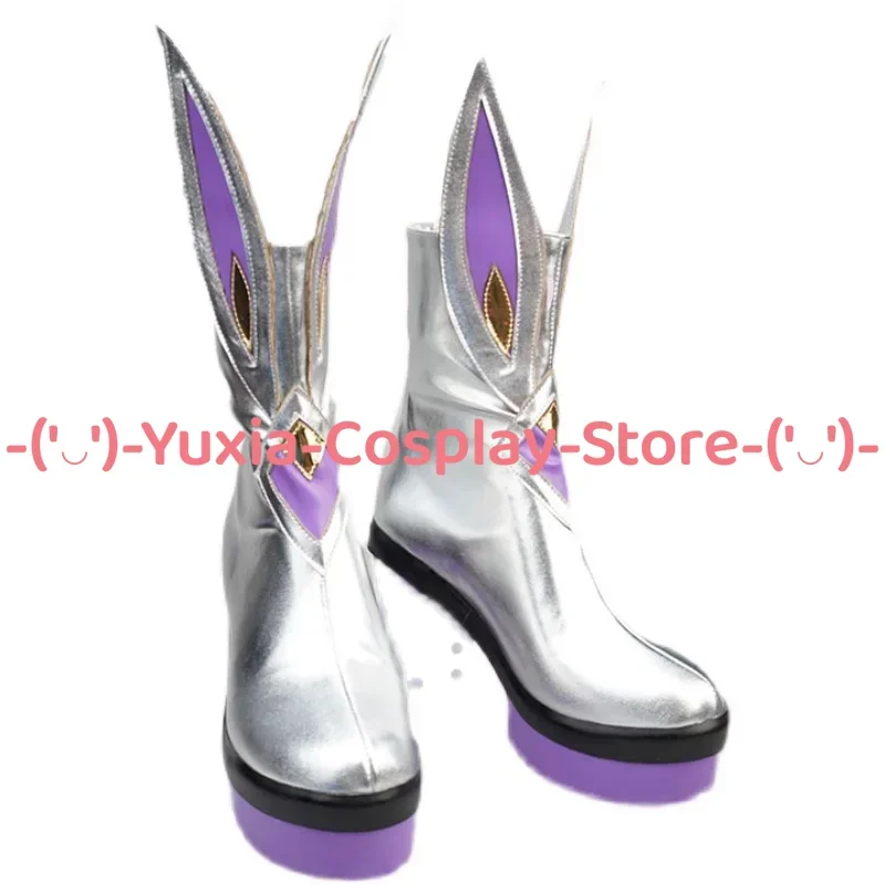 Yuxiacosplay! The Bounty Hunter Miss Fortune Cosplay Shoes Character Prop PU Leather Boots Halloween Carnival Party Costume