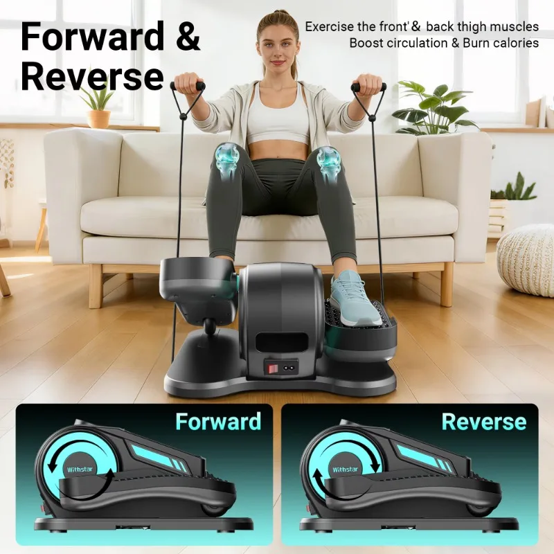 Home Fitness  Mini Portable ABS Elliptical Exercise Bike Home Weight Loss Mini Stepper