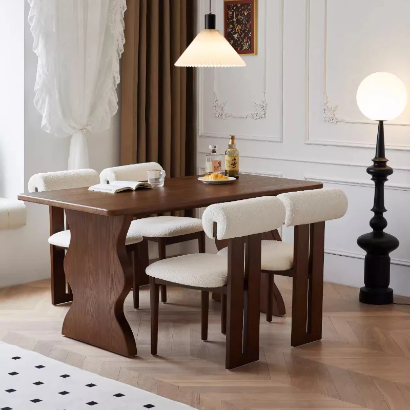

Rectangle Waterproof Dining Table Legs Modern Living Minimalist Dining Table Stand Japanese Muebles Para El Hogar Furniture