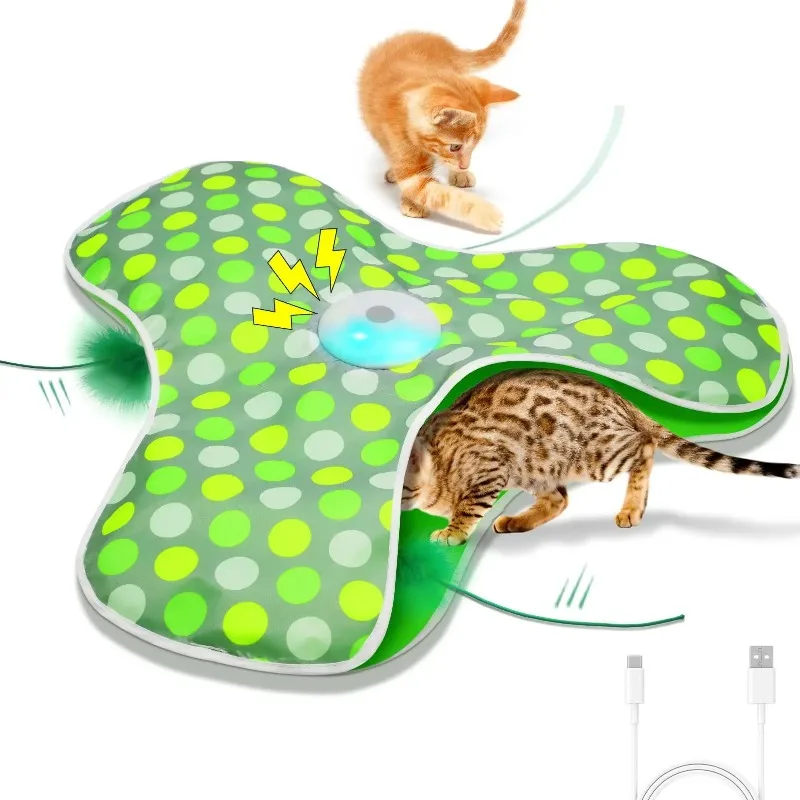 for Self-Hi Relieving Stuffy Pet Toy Cat Hiding Toy For Interactive & Movement For Hunting Cover