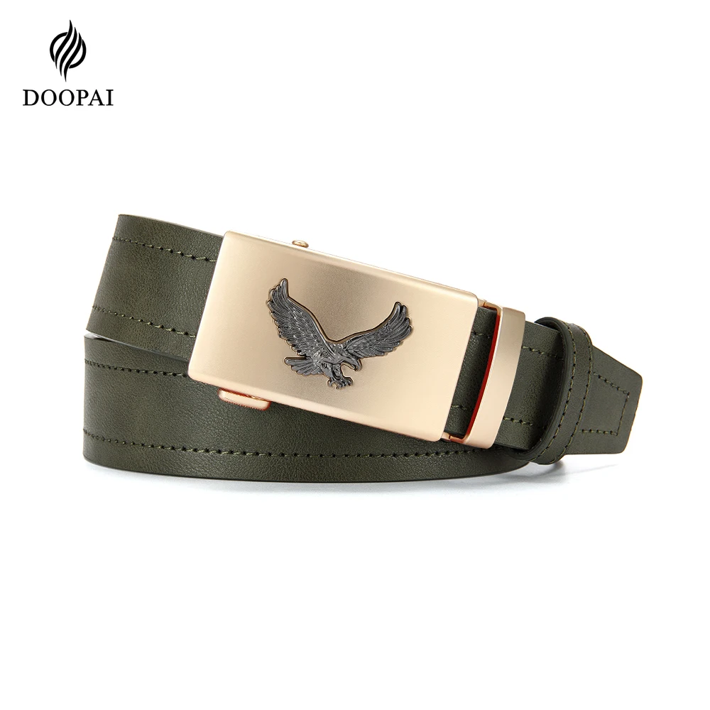 

Men's High-quality PU Leather Belt Luxurious Designer Belt Men's Fashion Strap Men's Denim Jeans Adjustable Multi Color 125cm