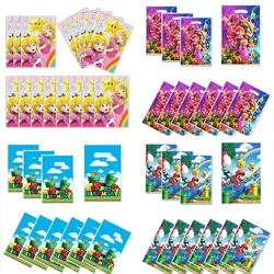 Super Mario Bros Gift Bags Anime Candy Bag for Girls Boy Birthday Party Decoration Cookie Package Bag Baby Shower Party Supplies