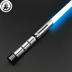 TXQSABER-Sable de luz Pixel RGB Jedi para adultos, espada de duelos pesados, empuñadura de Metal láser, sable de luz oscilante suave, juguetes de Cosplay