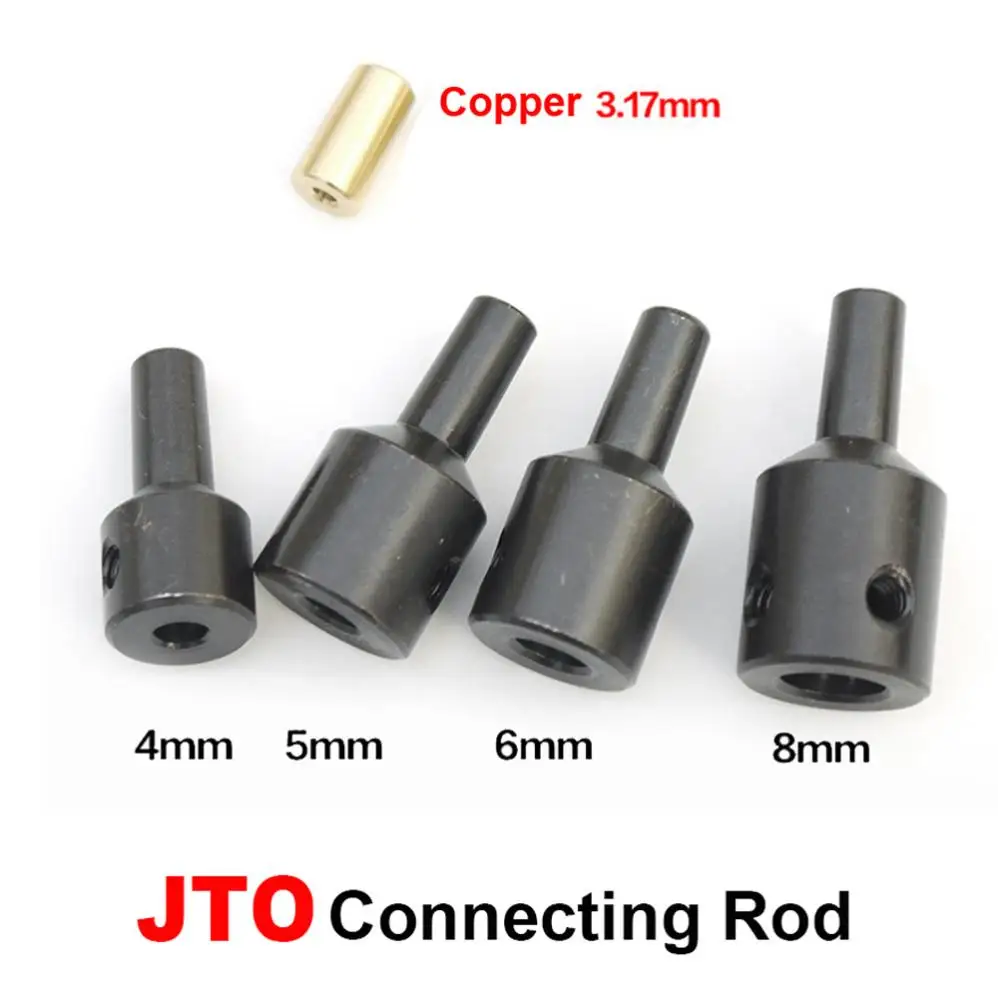 JT0 B10 B12 adaptador de conexión de portabrocas, manguito de eje de varilla de 3,17mm/4mm/5mm/6mm/8mm/10mm, accesorios de acoplamiento de taladro