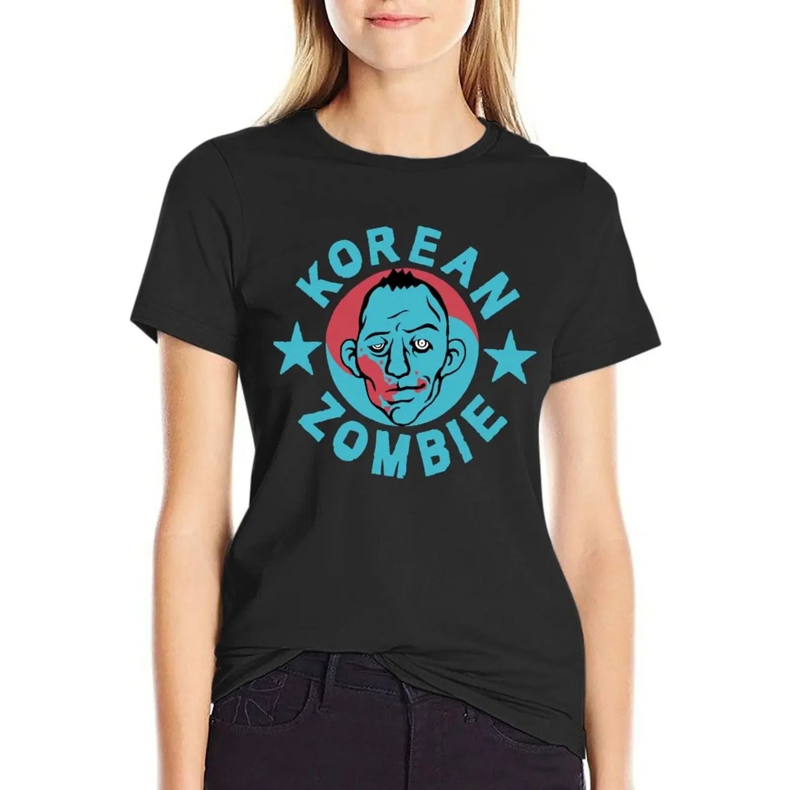 

Korean Zombie Classic T-Shirt summer tops korean fashion tops t shirt for Women