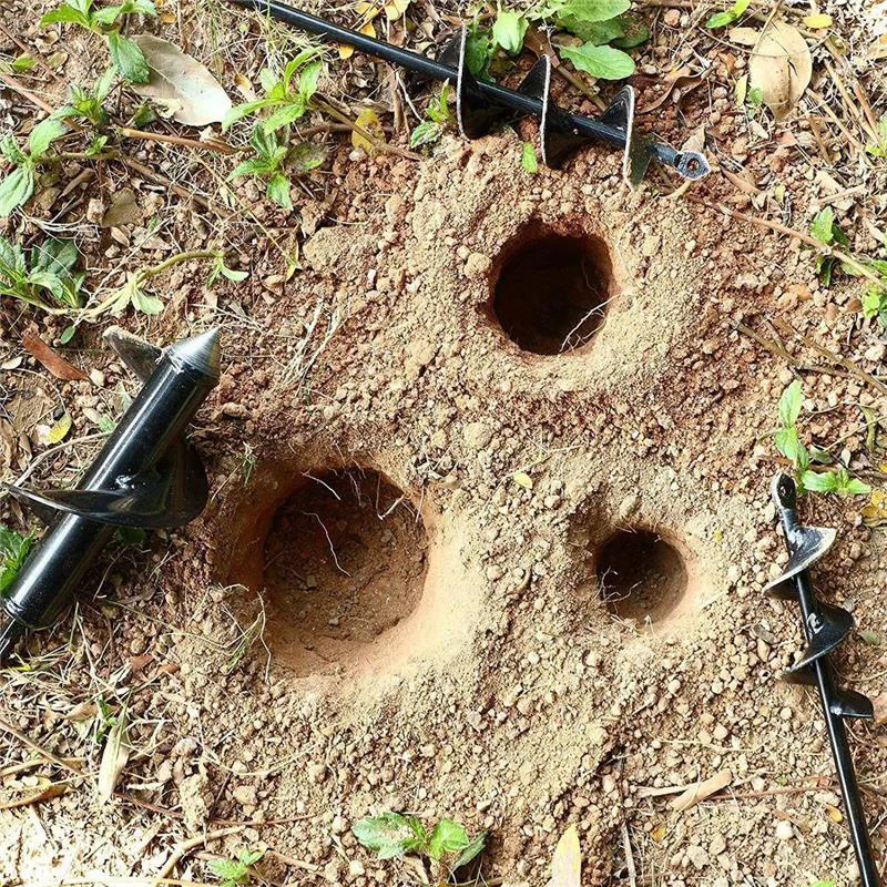 High Hardness Alloy Solid Planting Auger Drill Bit - Garden Planting/Trees Piling Hole Digger, Garden Digging Drilling Tool 1pc