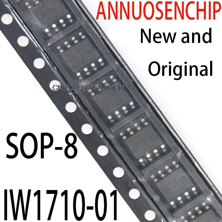 5PCS New and Original  SOP-8 1710-01 SOP8 IW1710-0 SOP IW1710  IW1710-01