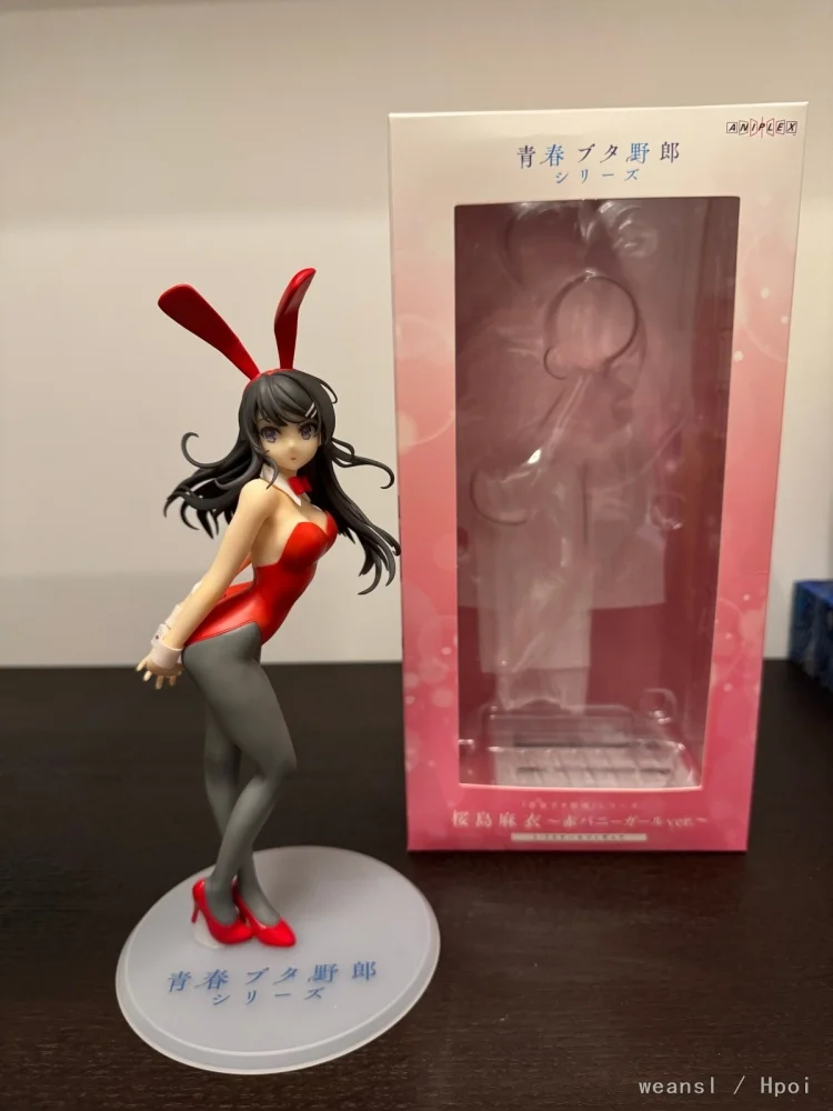 

Коллекционная аниме-фигурка Aniplex 1/7, 26 см, Май Сакураджима в образе Красной Девушки-кролика из аниме «Мои соседки-кролики не мечтают о старшей сестре-кролике»
