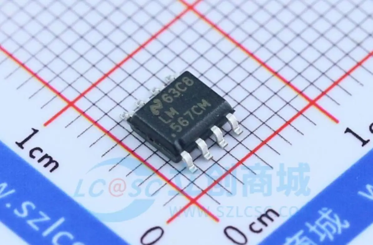 8PCS Brand new original stock LM567CM LM567CMX SMT SOP8 voice decoding/voltage regulator chip IC