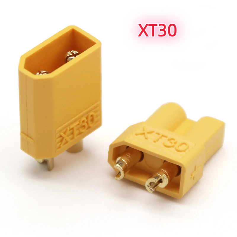 

100pair XT30 Connector Plug Male/female Bullet Welding Terminal Suit for RC Lithium Polymer Battery Model Aircraft Accessories