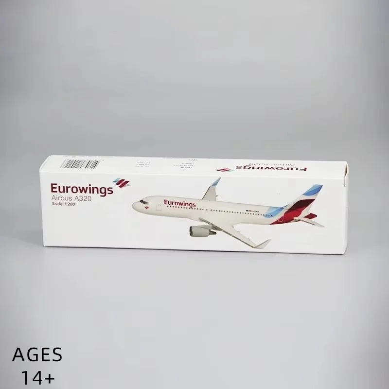 1:200 Scale A-320 A320 Eurowings Airlines ABS Plastic Airplane Model Aircraft Plane Model Assembly Resin For Display