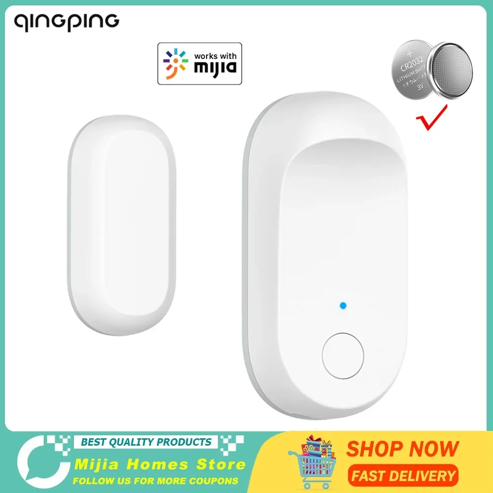 Qingping Cleargrass sensore per porte e finestre Bluetooth 5.0 MESH Connect rilevatore di allarme di sicurezza domestica funziona con l\'app Smart