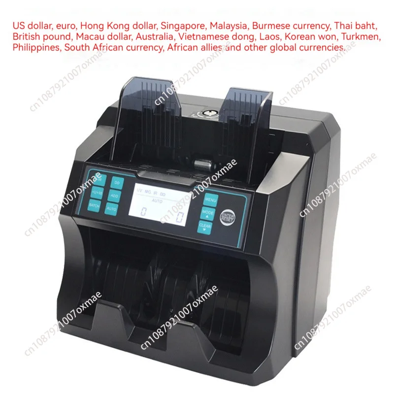 Foreign currency counting machine multi-currency banknote inspection HK $/ S $/ US $100-240V