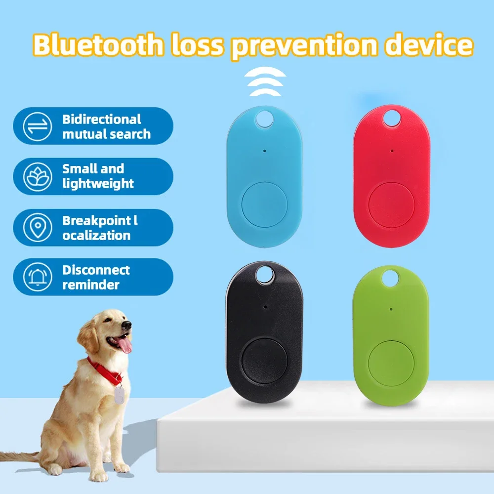 Traceur GPS Portable Bluetooth pour Animaux de Compagnie, Dispositif Anti-Perte, PS, Smart Finders, Dispositif pour Enfants, Chien, Chat,