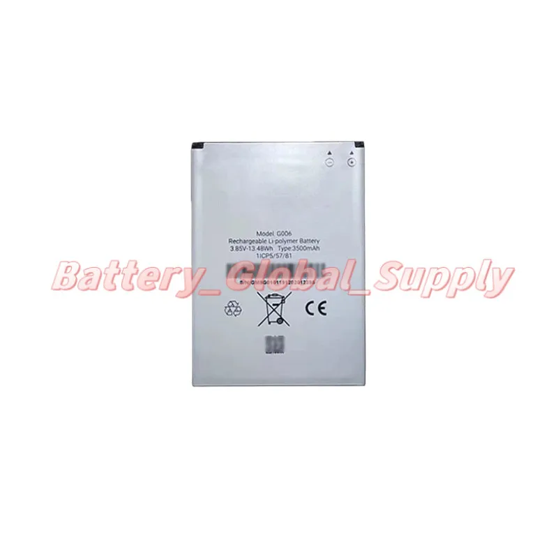 

Universal Mobile Battery G006 3.85v 3500mAh 1ICP5/57/81 New, Reliable 1PC