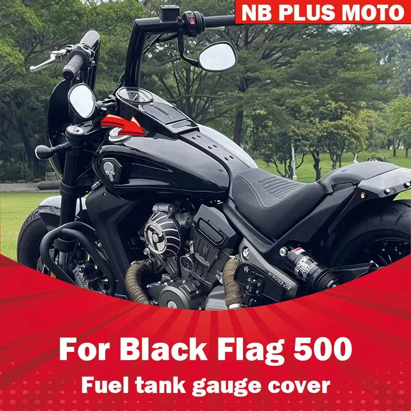 【Premium】For Black Flag 500 fuel tank instrument cover modified, original car mold opening decorative side cover,waterproof