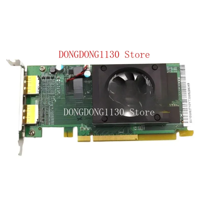 D WYORES 01YW868 nuevo para la tarjeta gráfica ThinkCentre Radeon 520 2GB DDR5 DP + DP con marco