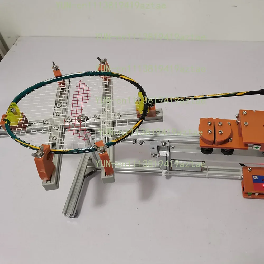 Smart Clamp-Type Electric Badminton Racket Stringing Machine Wire Stretcher DIY Racket Frame Threading Machine + Standard Tool 1