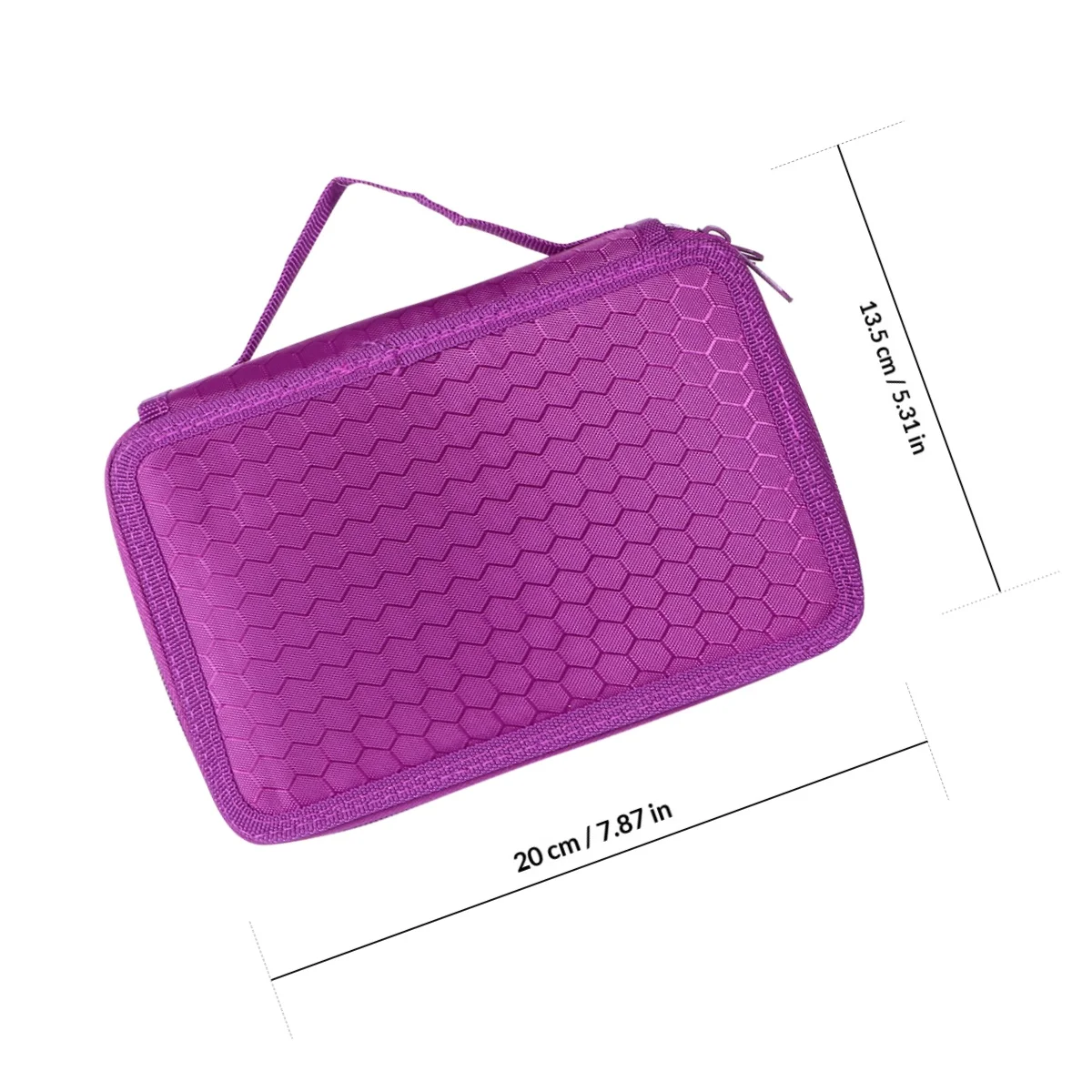 1Pcs Pencil Case Multi-Functional Oxford Cloth 72 Slots 4-Layer Large Capacity Stationery Organizer Makeup Bag