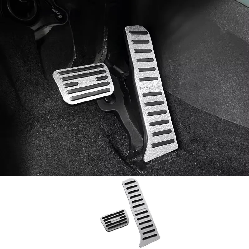 BYD Seal Alumium Alloy Car Foot Pedals Pads Anti-Slip Fuel Brake Accelerate Pedal Cover Accessories