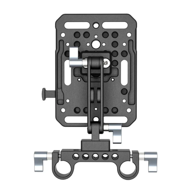 ZGCINE VR-01 VR-02 VR-03 V Mount Battery Plate W/ Rod Clamp standard V Lock battery plate adapter with automatic Lock protection