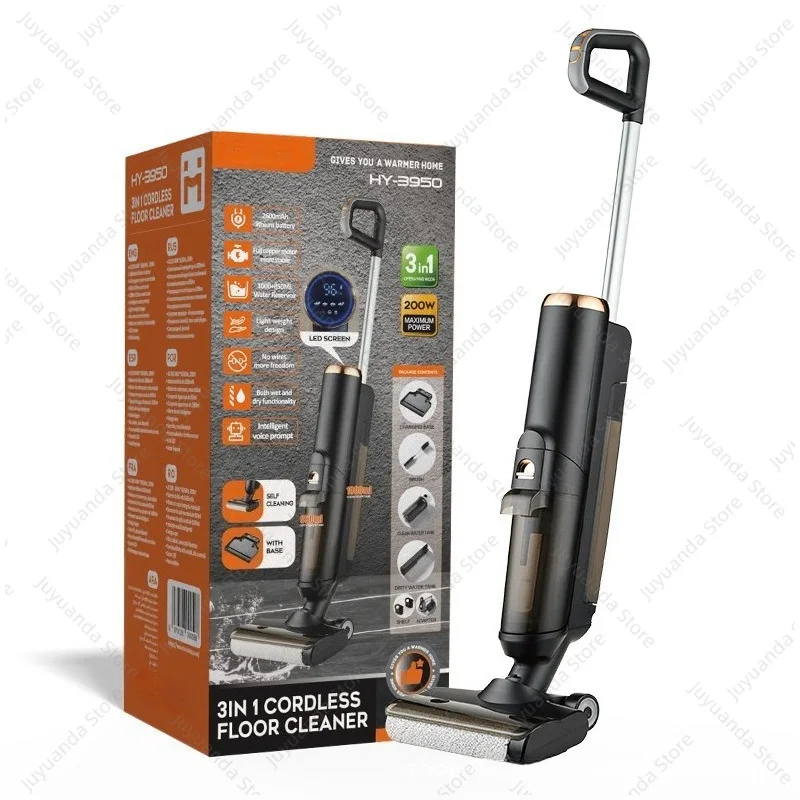Wireless Handheld Washing Machine Vacuum Cleaner Led Light Screen Charging Washing Machine