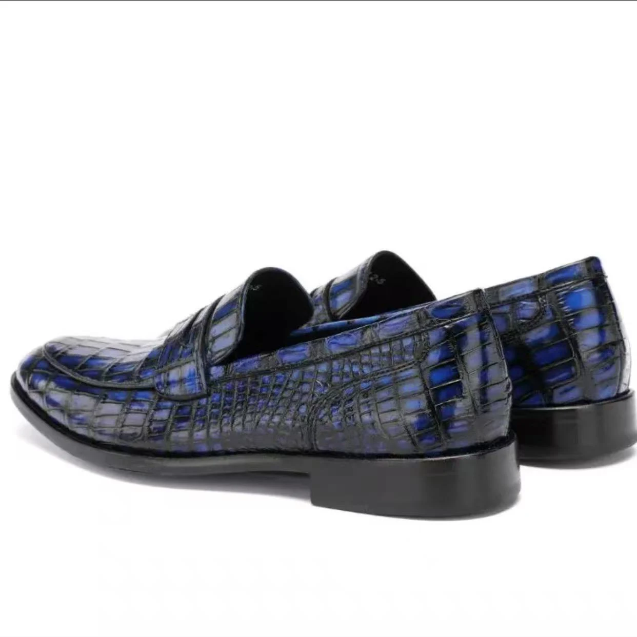 yinshang new men dress shoes male crocodile shoes leisure fashion men shoes view 3