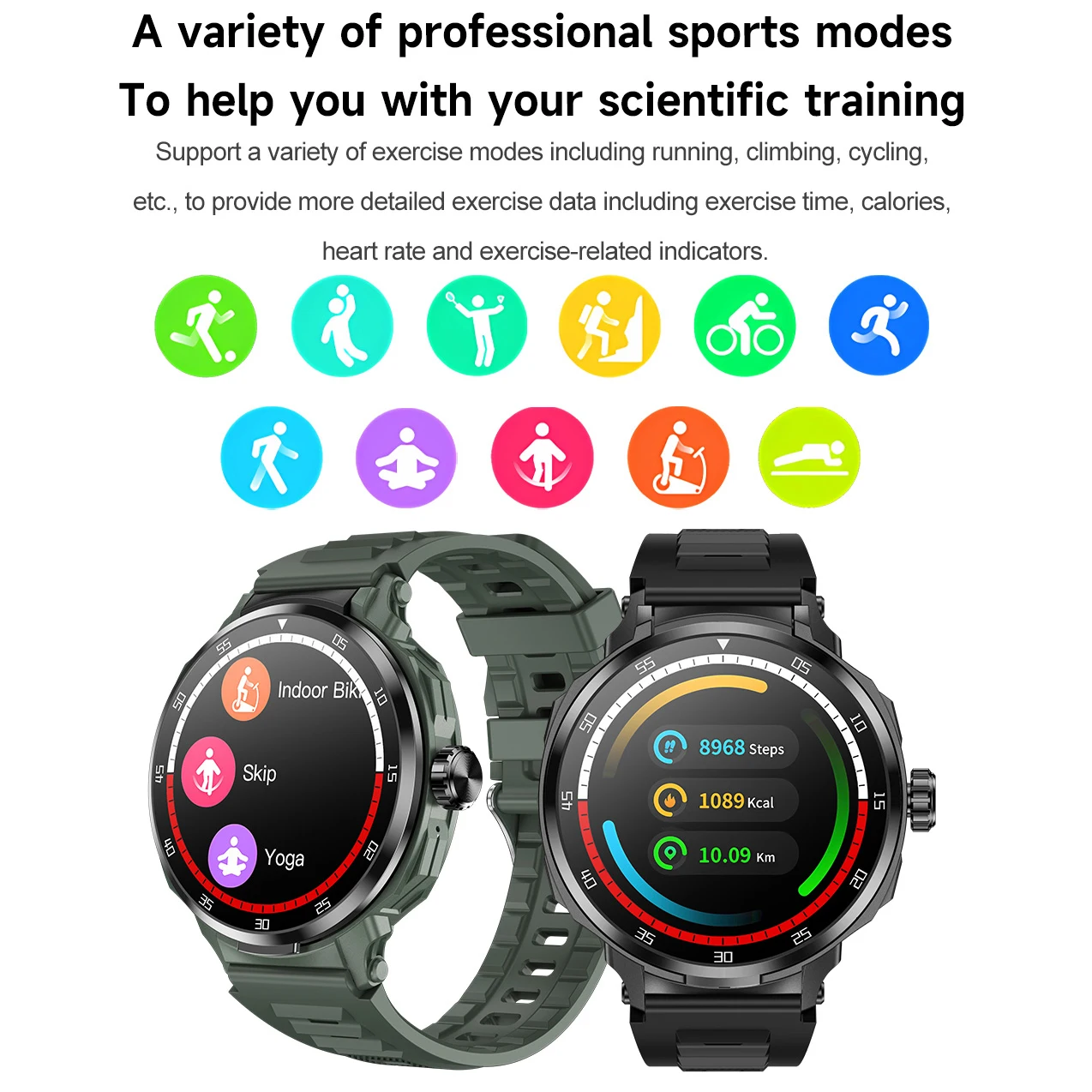 New upgrade 2-in-1 Earphone Smart Watch Men Women NFC Bluetooth Call Health Monitoring For Huawei Xiaomi Android IOS Apple Phone