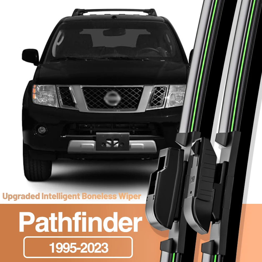 

2pcs For Nissan Pathfinder R50 R51 R52 R53 1995-2023 Front Windshield Wiper Blades Windscreen Window Accessories 2005 2012 2021