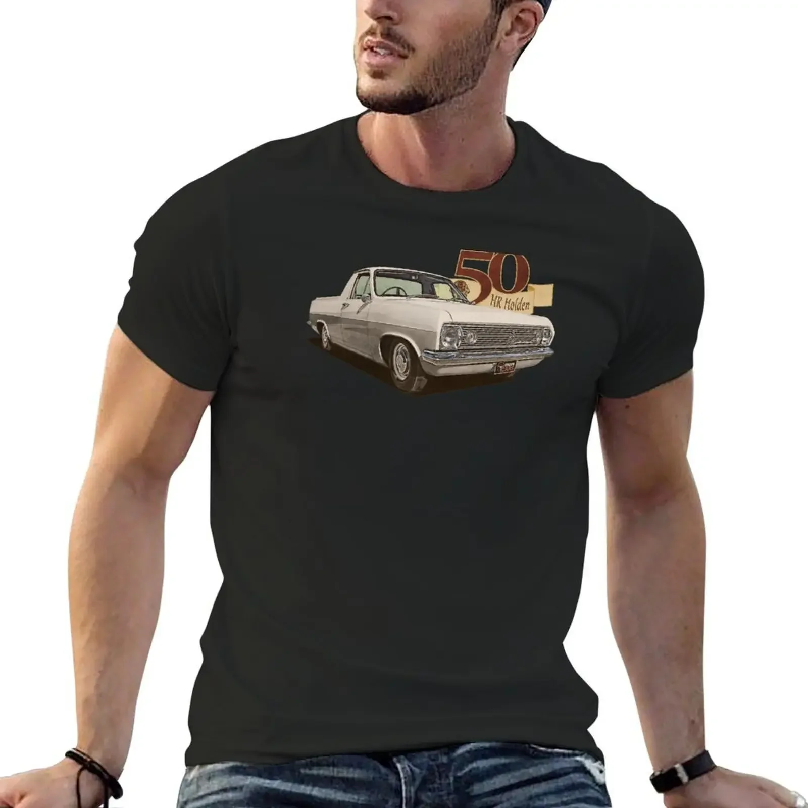 

HR Holden Ute - 50th Anniversary - White T-Shirt shirts graphic Aesthetic clothing anime stuff black t-shirts for men