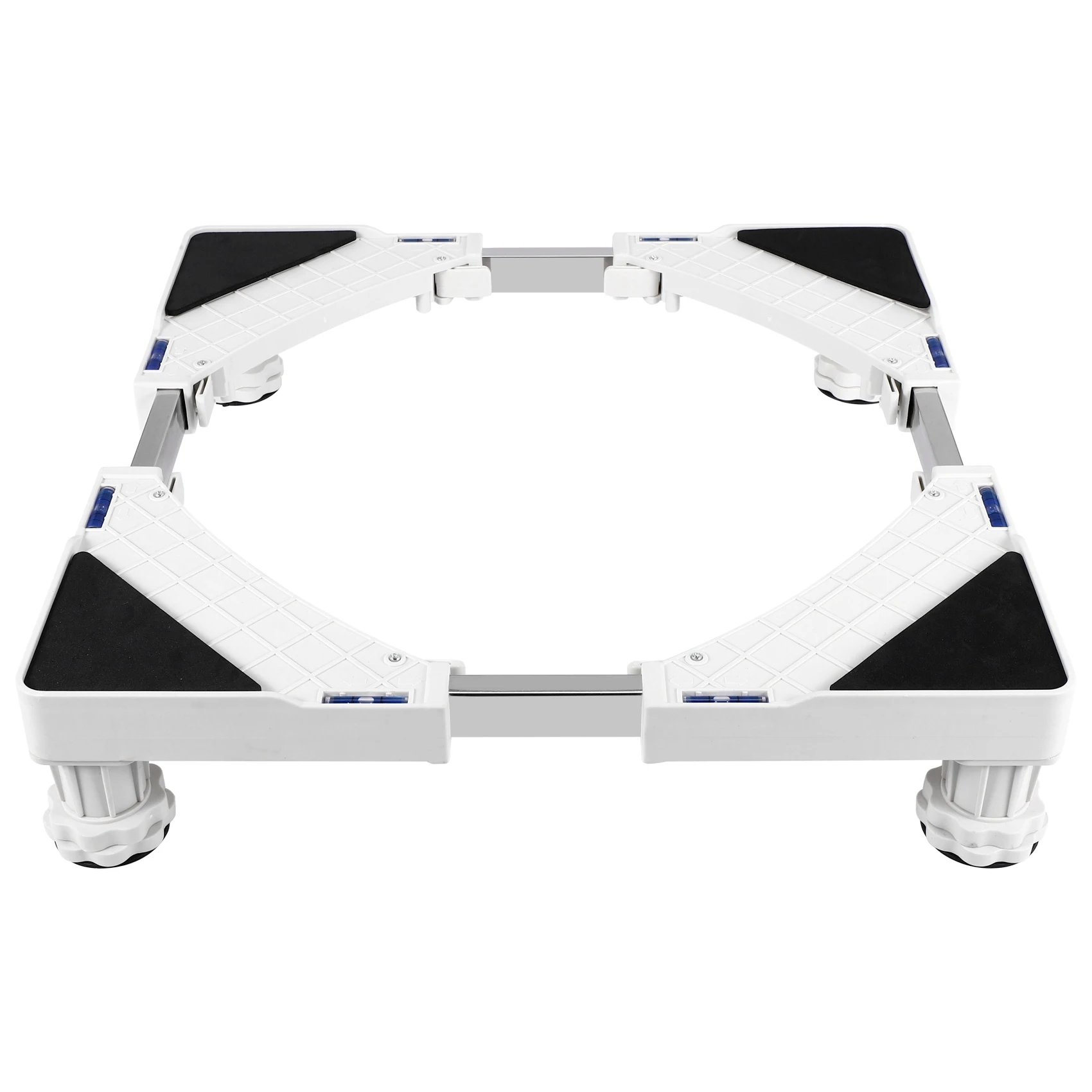 

Подставка для стиральной машины, подставка для холодильника для сушильной машины, регулируемая длина, нагрузка 300 кг, антивибрационная защита от шума-BAAX