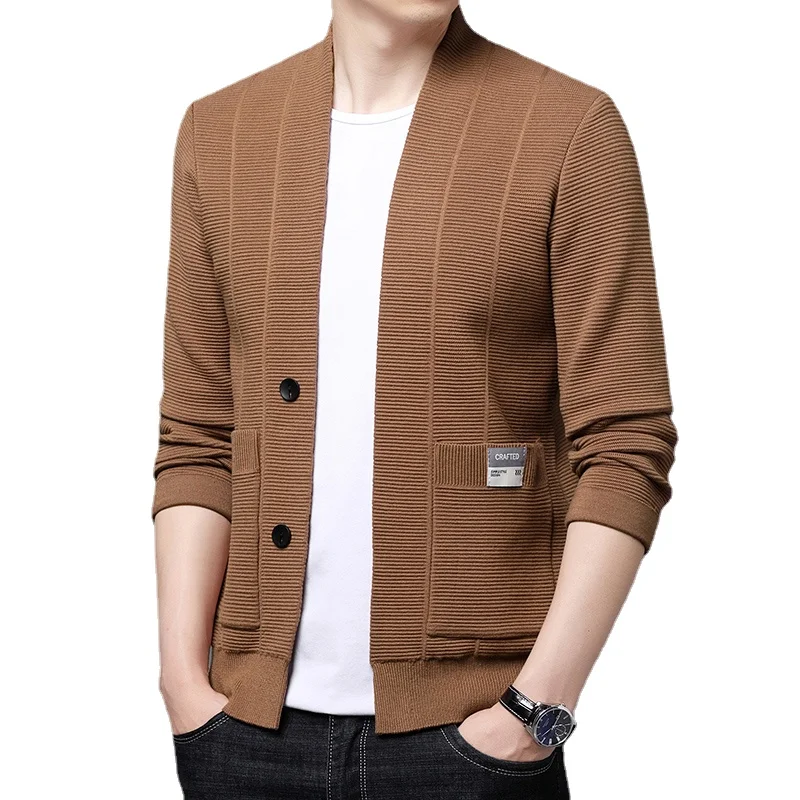 High Quality Men Wool Knitted Sweater Jackets