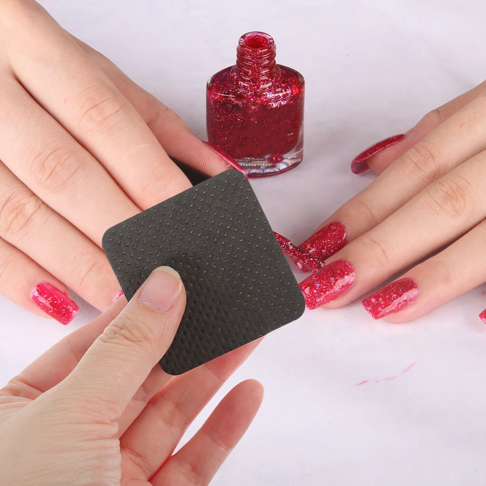 

600pcs Nail Remover Pads Lint Free Wipes Lint Free For Gel Acrylic Nails Travel Size Cotton Wipes Nail Care Tools