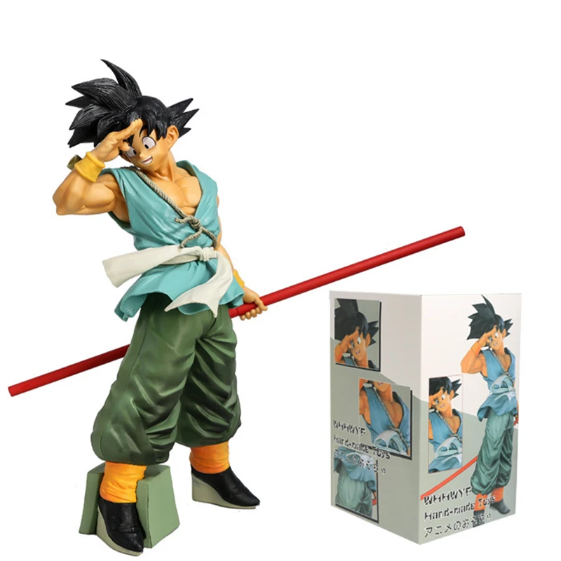 Dragon Ball Z Figure Goodbye Goku Action Figure Anime Peripheral Collectible Ornament Model Desk Decor Anime Statue Surprisegift