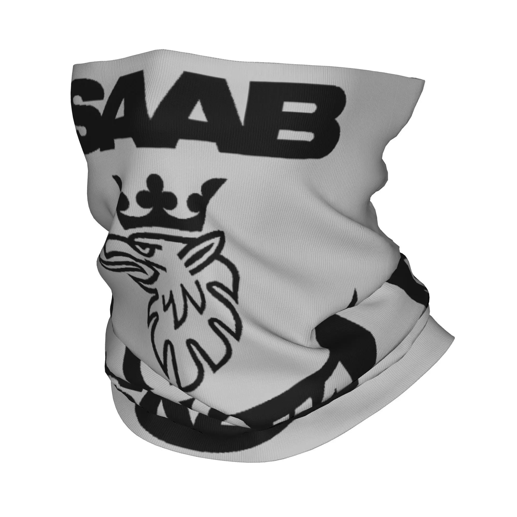 Custom Sweden Saabs Scanias Automobile Car Bandana Neck Warmer Women Men Winter Ski Tube Scarf Gaiter  Face Cover