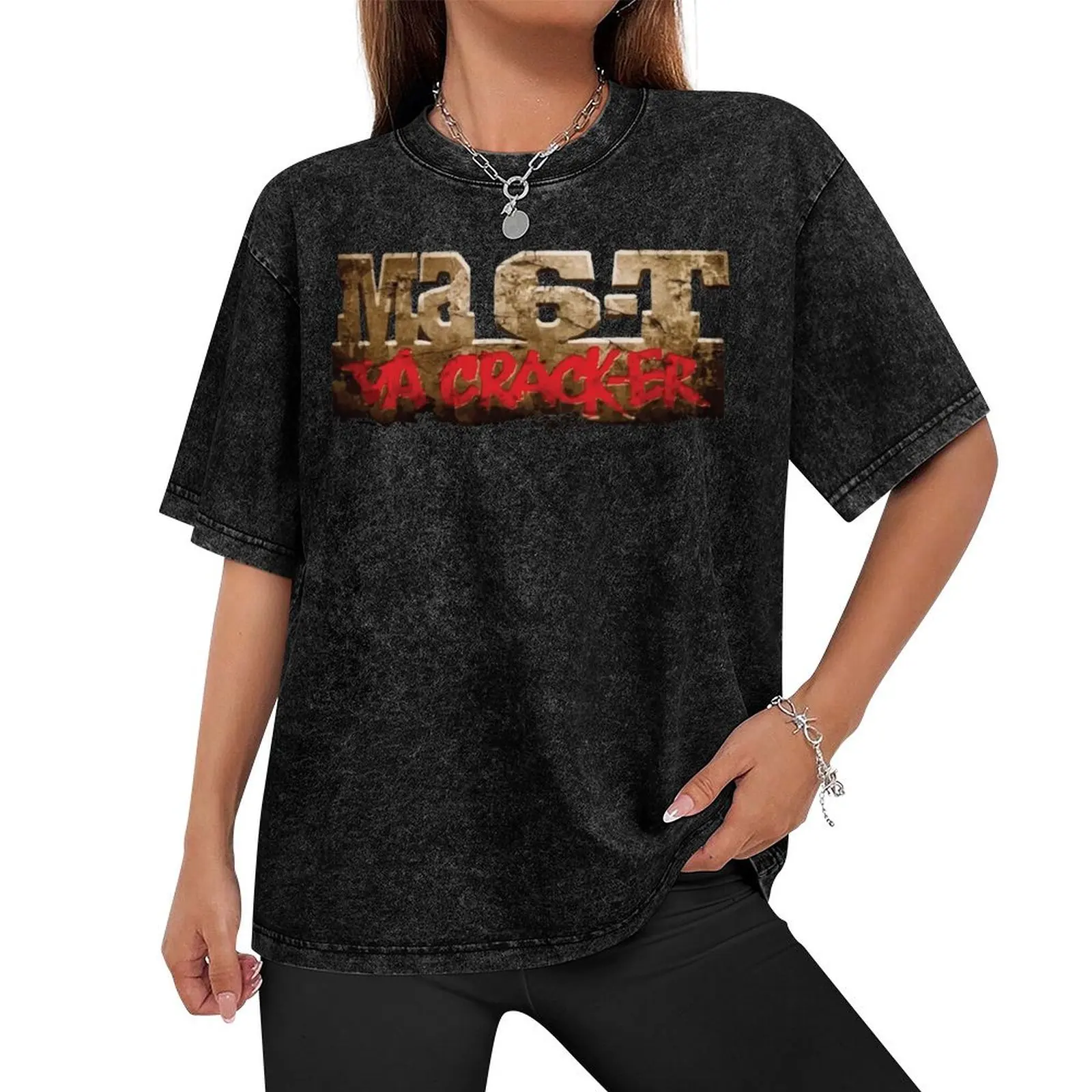 My 6T is going to crack-er T-Shirt custom shirt plus size clothes heavy weight t shirts for men