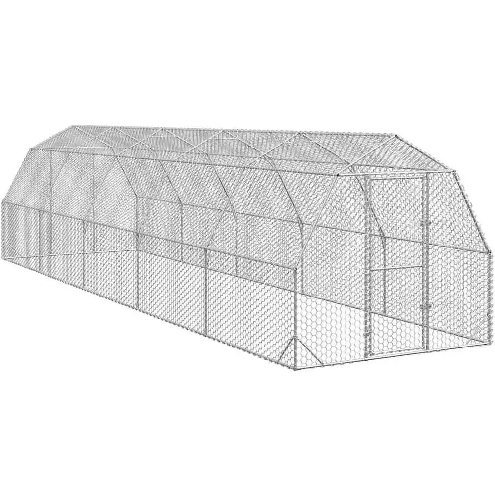

Heavy-Duty 32.8t Galvanized Steel Hex Mesh Outdoor Enclosure for Poultry, Chickens, Ducks & Rabbits