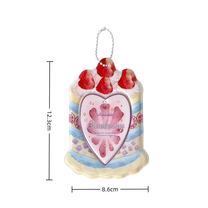 Kawaii Kpop Photocard Holder PVC Idol Photo Card Protector With Keychain Pendant For Bag Decoration view 6