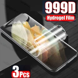 3 Stuks Hydrogel Film Voor Oukitel Wp27 Wp28 Screen Protector Film Op Oukitel Wp26 Wp23 Wp22 Wp21 Ultra Wp20 Wp19 Wp18 Pro Niet Glas