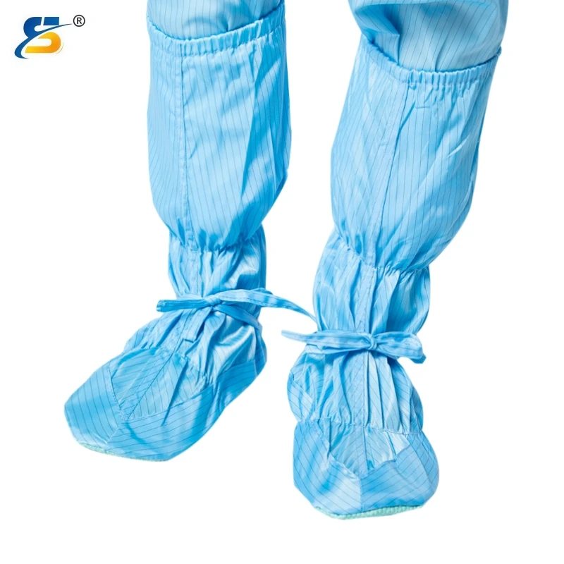 

Disposable rainproof shoe covers high top dust-free high tube shoes anti slip and wear-resistant dust-free room unisex boots