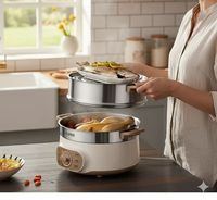 Electric Bathroom Water Heater Small Fast Heat Storage 220V Instant Hot Water Tap Heizung for Household