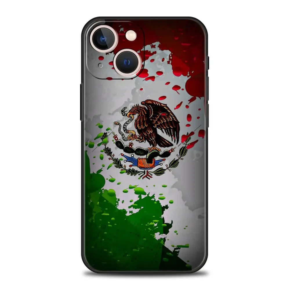 Mexico Passport Phone Case For iPhone 16 13 15 14 12 11 Pro MAX XR X SE XS 7 8 Plus Soft TPU Shell Cover - Image 4