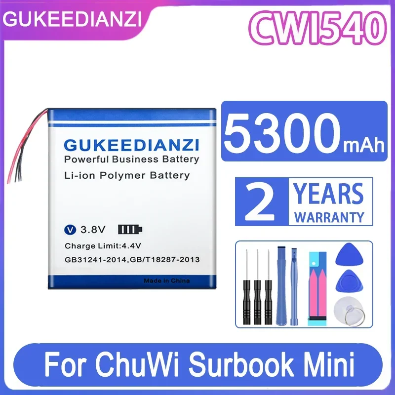 Compact 5300mAh Laptop Battery for ChuWi Surbook Mini & CWI540 Tablet PC