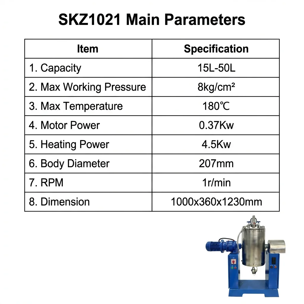 SKZ401 50T Rubber Vulcanizer 400x400mm Hot Plate Double Layer Automatic Timing Cycle Hydraulic Press