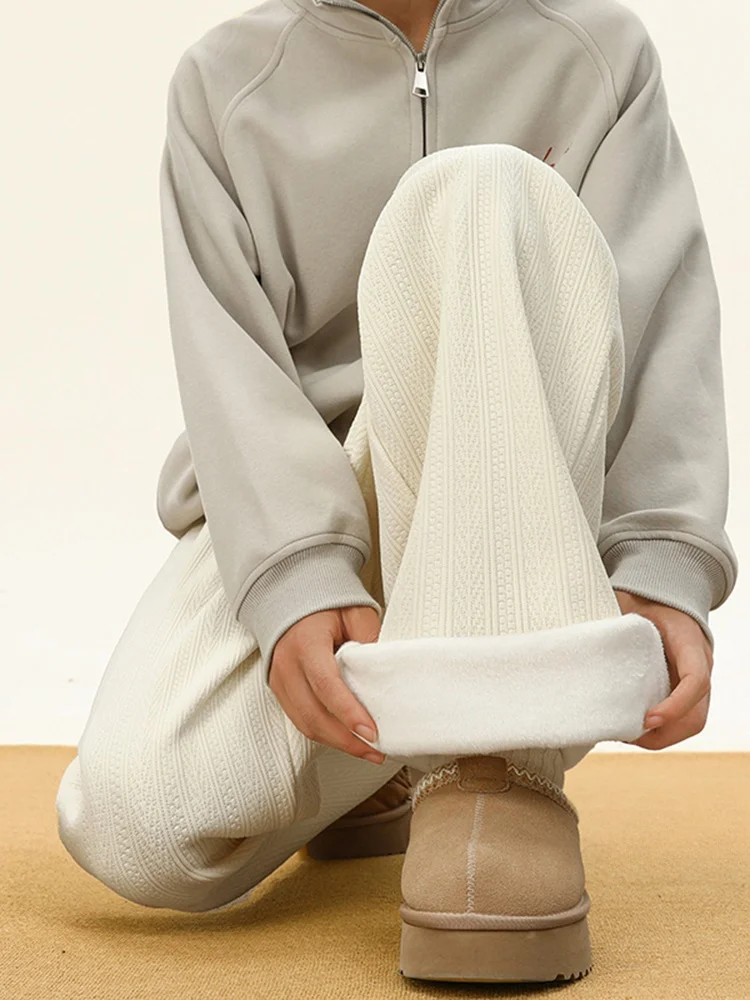 

Мужские зимние вельветовые брюки American Style Heavyweight с флисовой подкладкой, прямые, свободного кроя, повседневные, в стиле Lazy Style