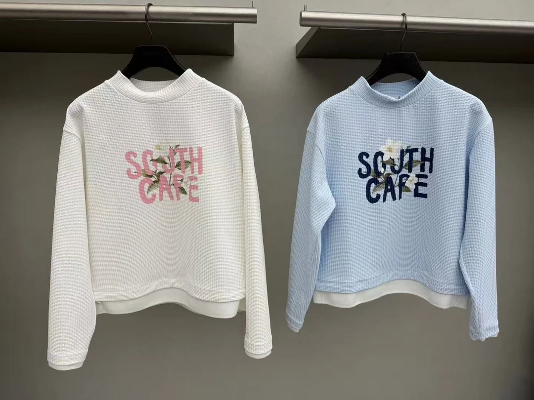 

Women's Golf Apparel: New Fall/Winter Collection - Round Neck Casual Long-Sleeve Top