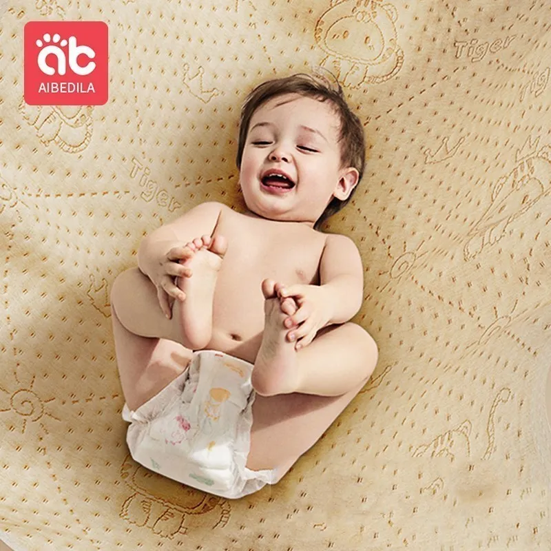 AIBEDILA Diaper Changing Mat for Baby Items Cribs Diapers Newborns Washable Breathable Large Size Color Cotton Diaper Pad AB6500